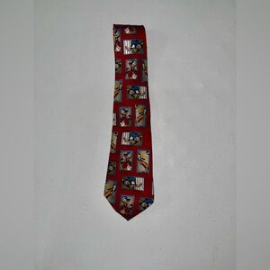 NWOT Donald Duck Baseball Themed Tie